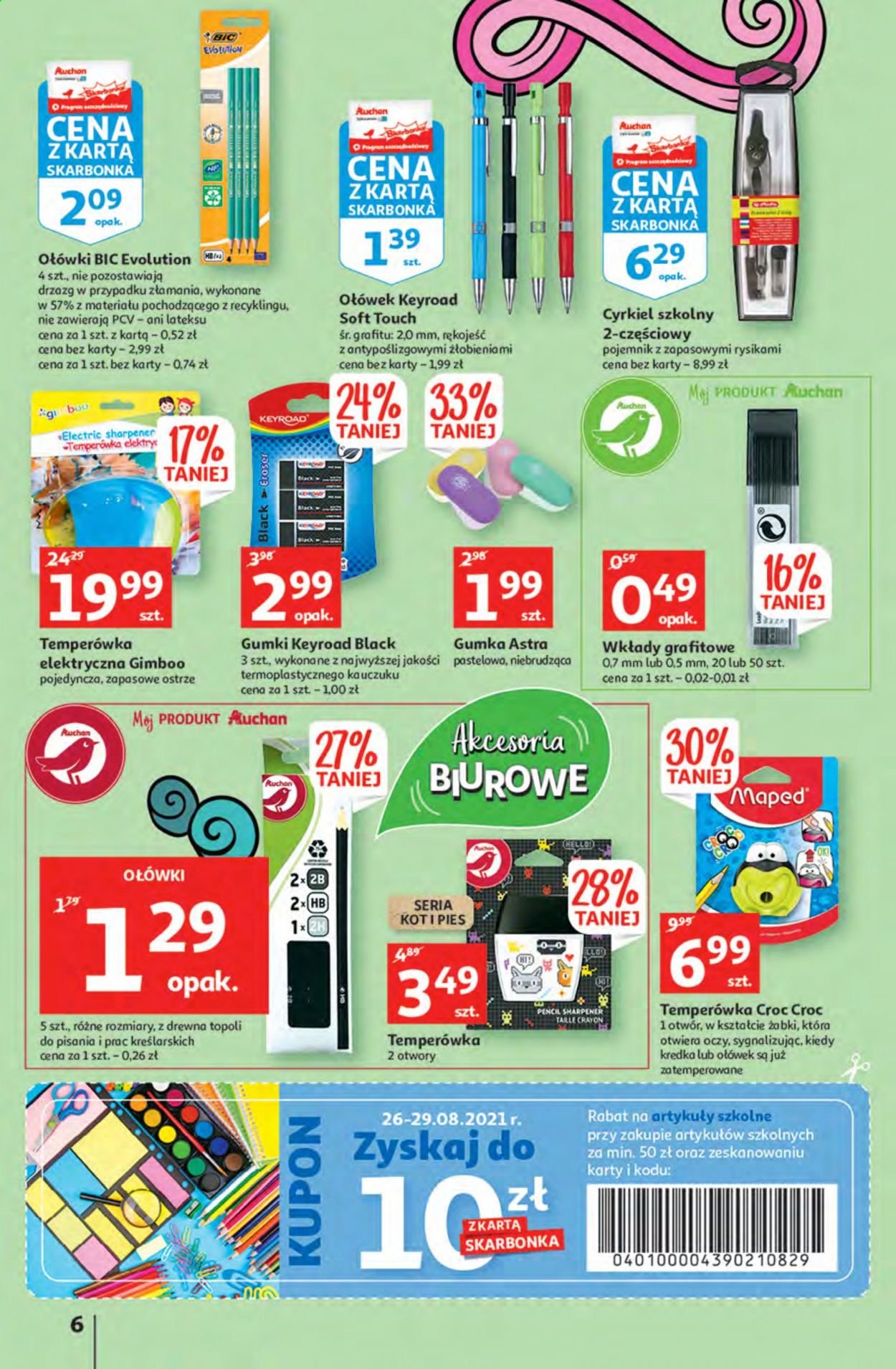 Gazetka Auchan - 19.08.2021 - 25.08.2021. Strona 6
