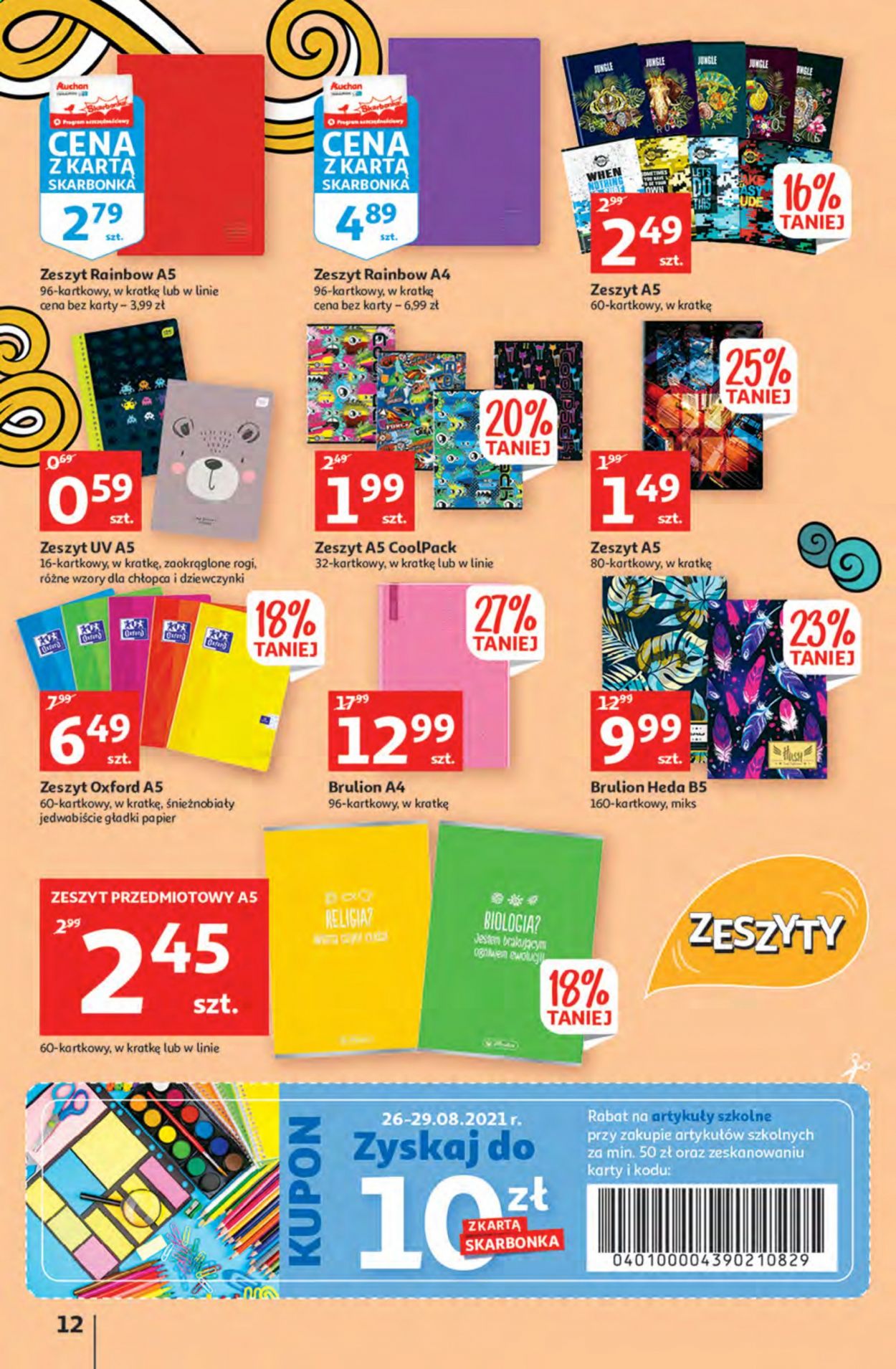 Gazetka Auchan - 19.08.2021 - 25.08.2021. Strona 12