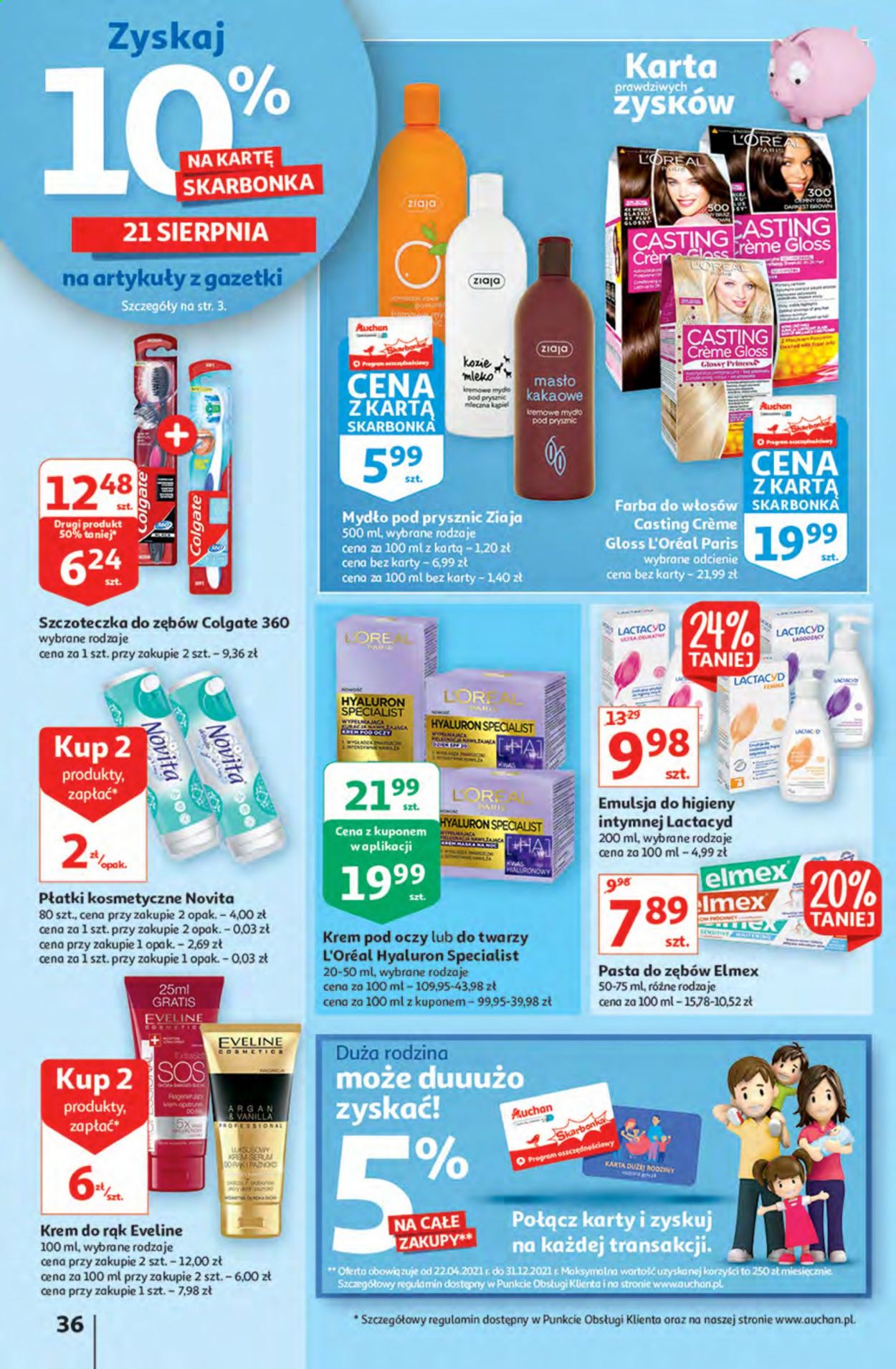 Gazetka Auchan - 19.08.2021 - 25.08.2021. Strona 36