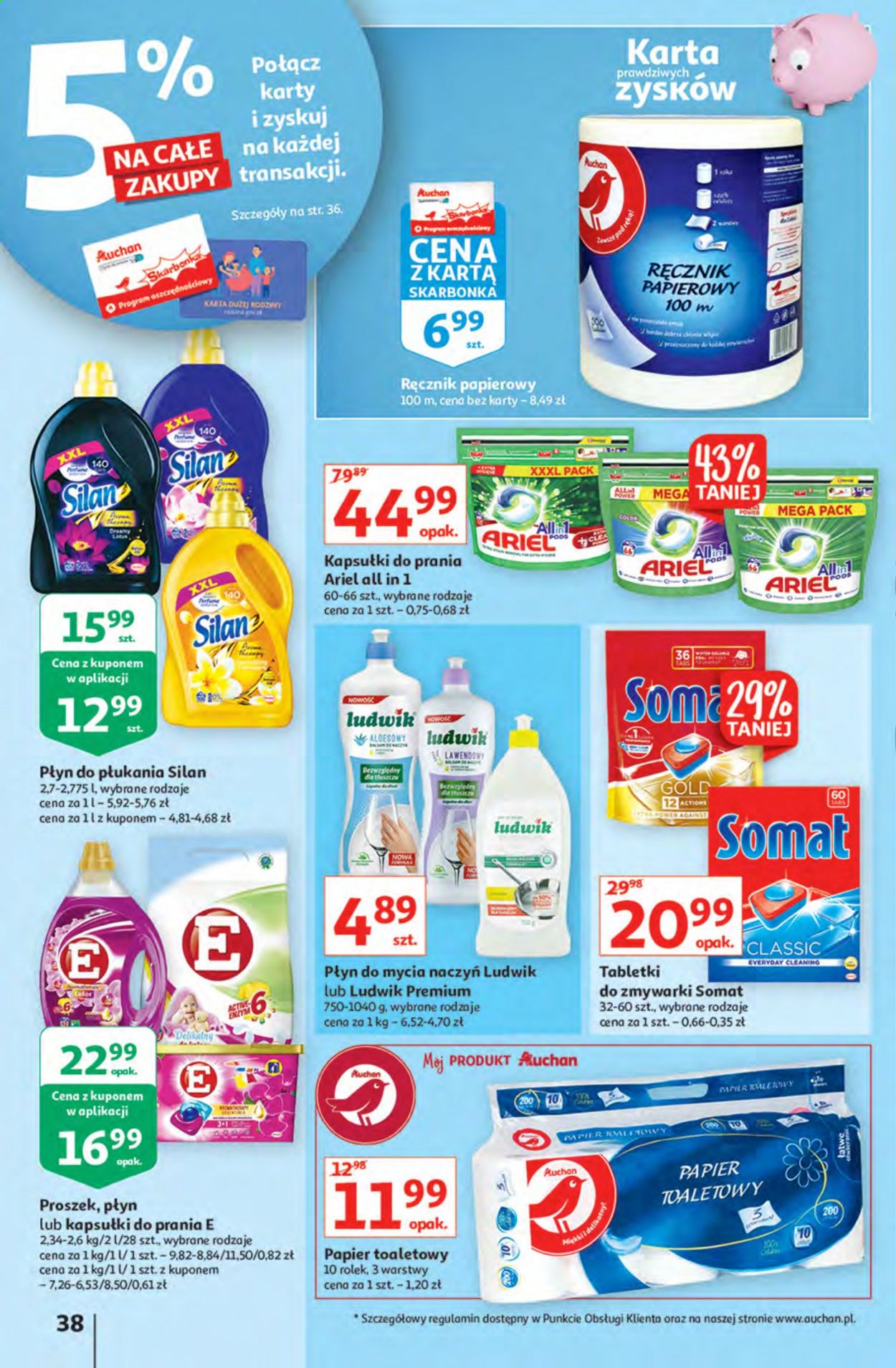 Gazetka Auchan - 19.08.2021 - 25.08.2021. Strona 38