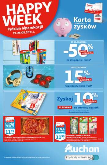 Gazetka Auchan - 19.8.2021 - 25.8.2021.