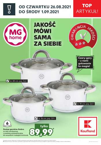 Gazetka Kaufland - 26.8.2021 - 1.9.2021.