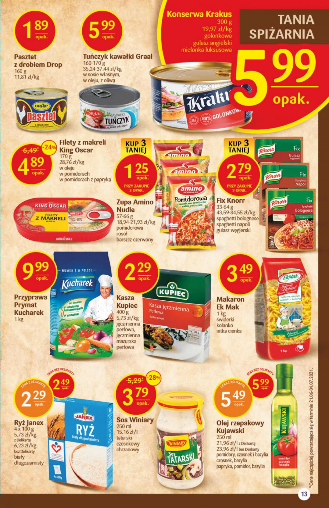 Gazetka Delikatesy Centrum - 19.08.2021 - 25.08.2021. Strona 13