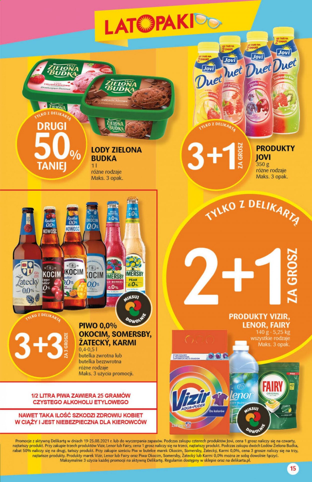 Gazetka Delikatesy Centrum - 19.08.2021 - 25.08.2021. Strona 15