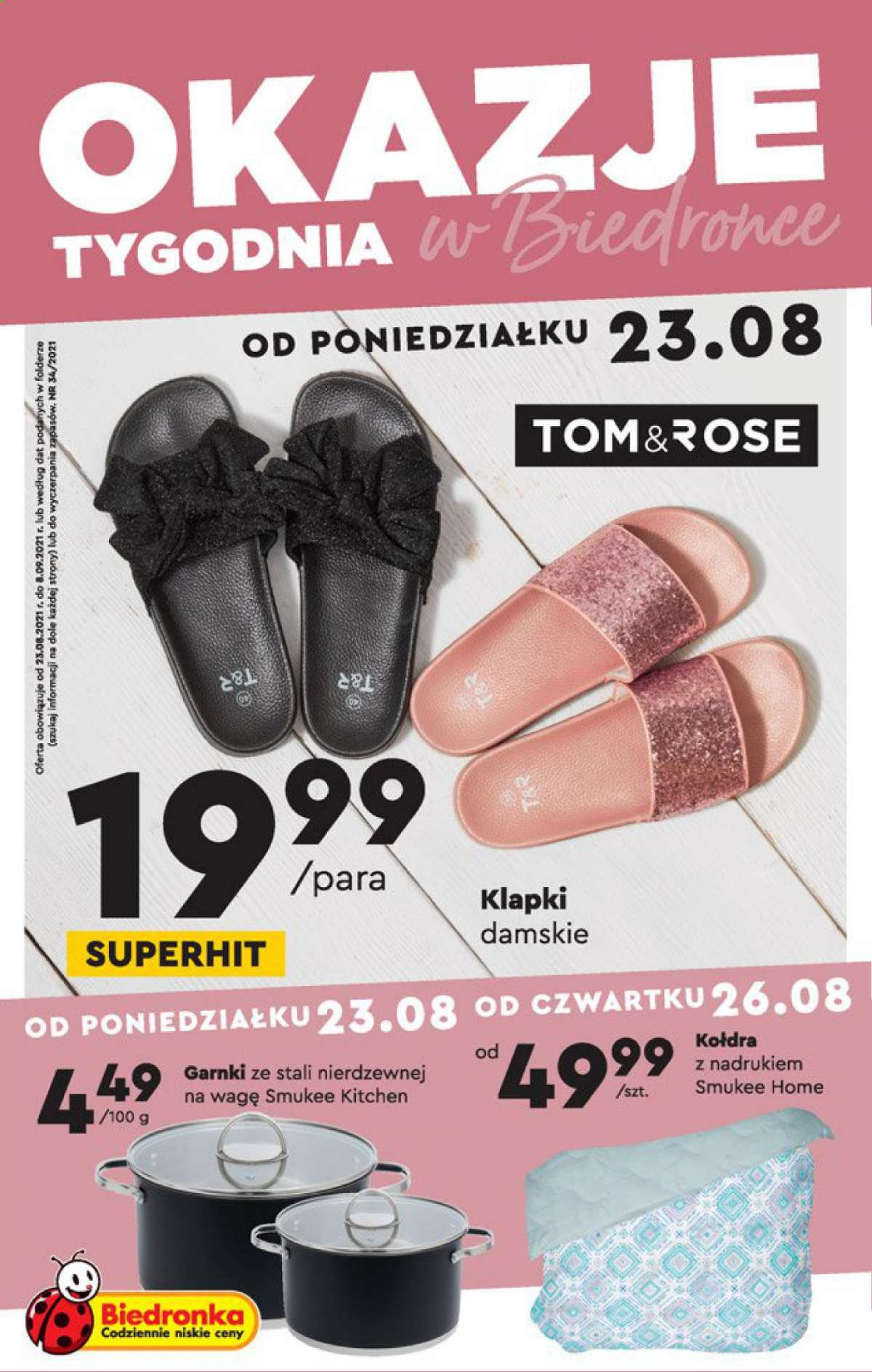 Gazetka Biedronka - 23.08.2021 - 8.09.2021. Strona 1