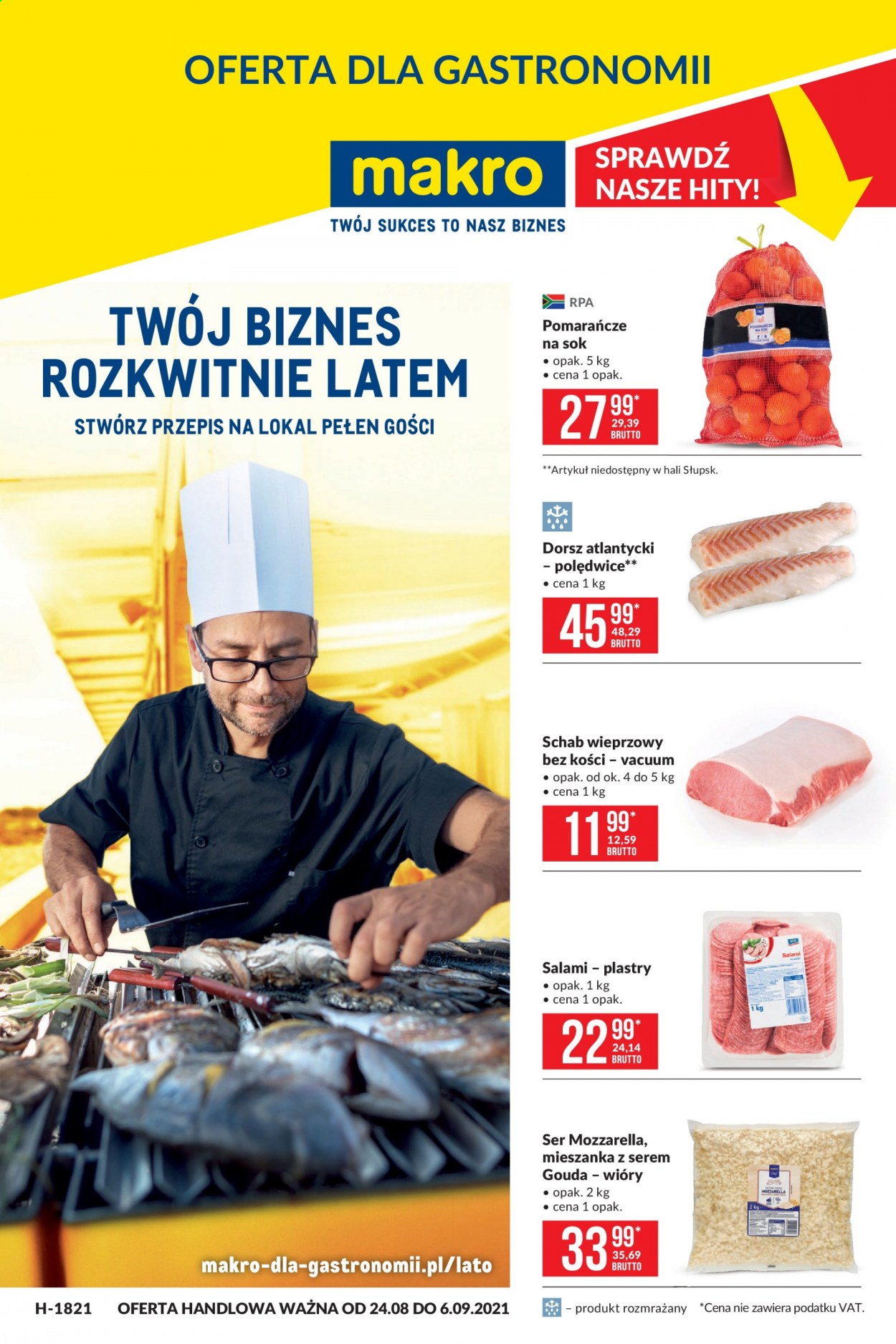Gazetka Makro - 24.08.2021 - 6.09.2021. Strona 1