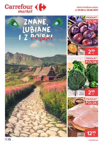 Gazetka Carrefour Market - 24.8.2021 - 30.8.2021.