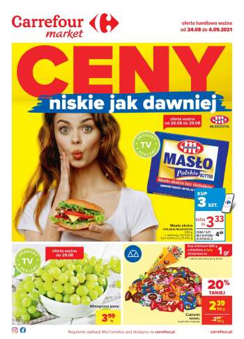Gazetka Carrefour Market - 24.8.2021 - 4.9.2021.
