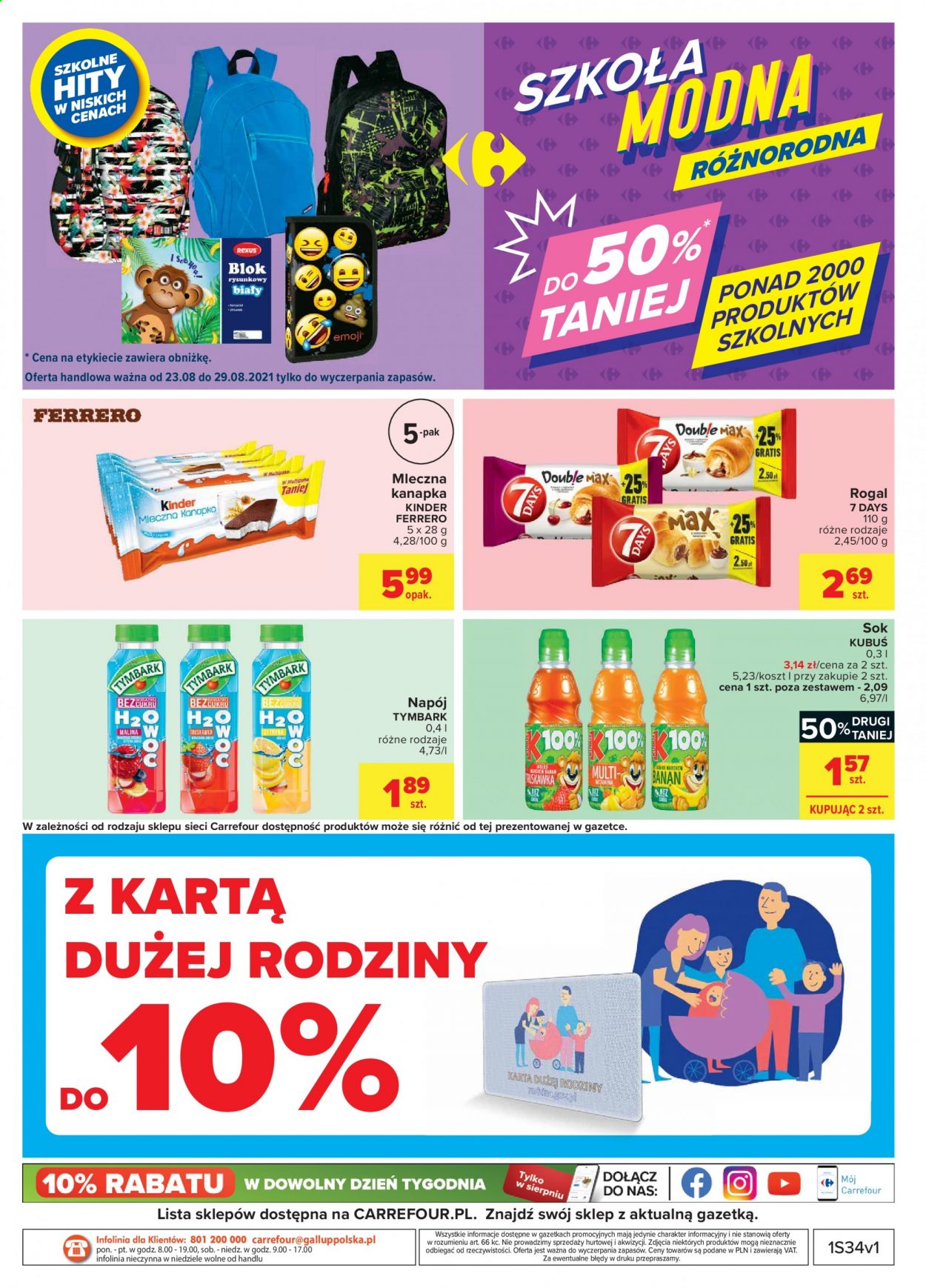 Gazetka Carrefour Market - 24.08.2021 - 4.09.2021. Strona 15