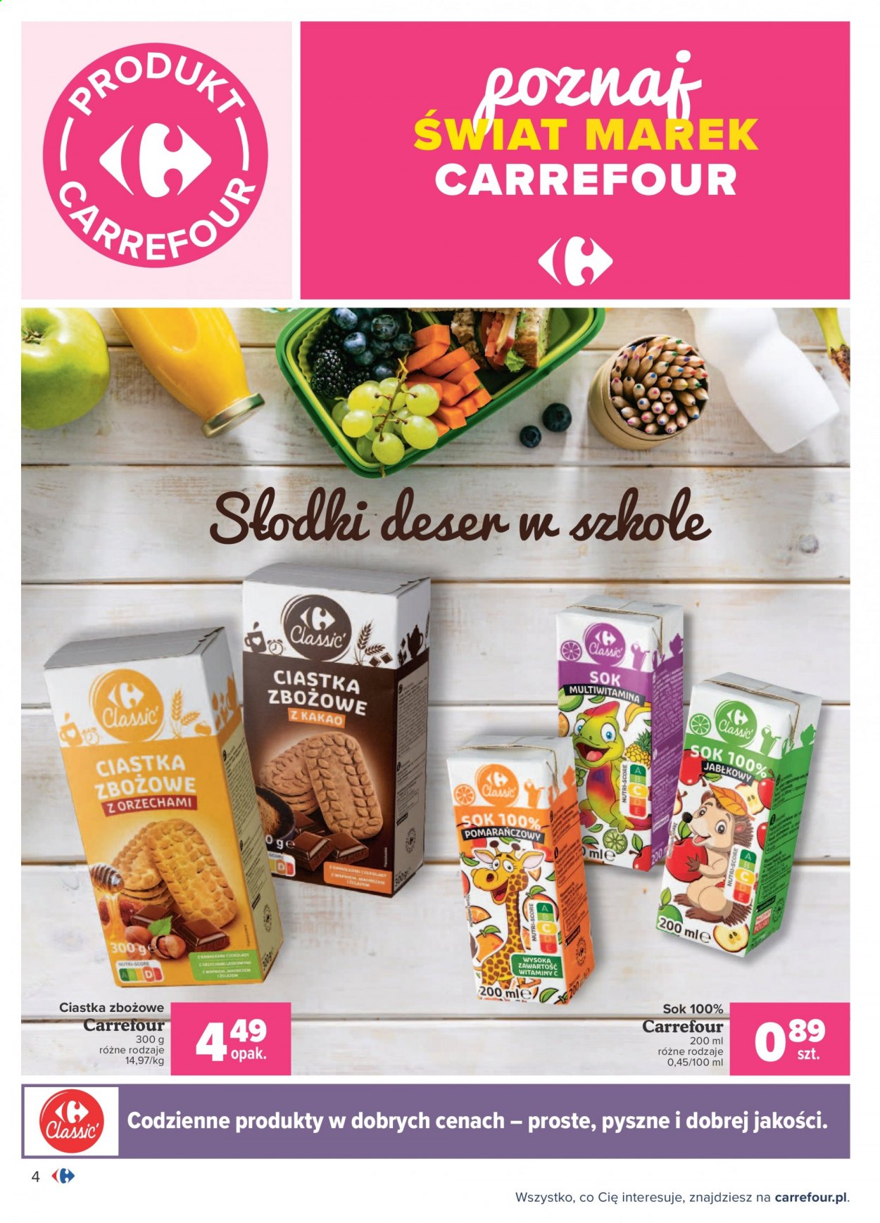 Gazetka Carrefour - 24.08.2021 - 4.09.2021. Strona 4