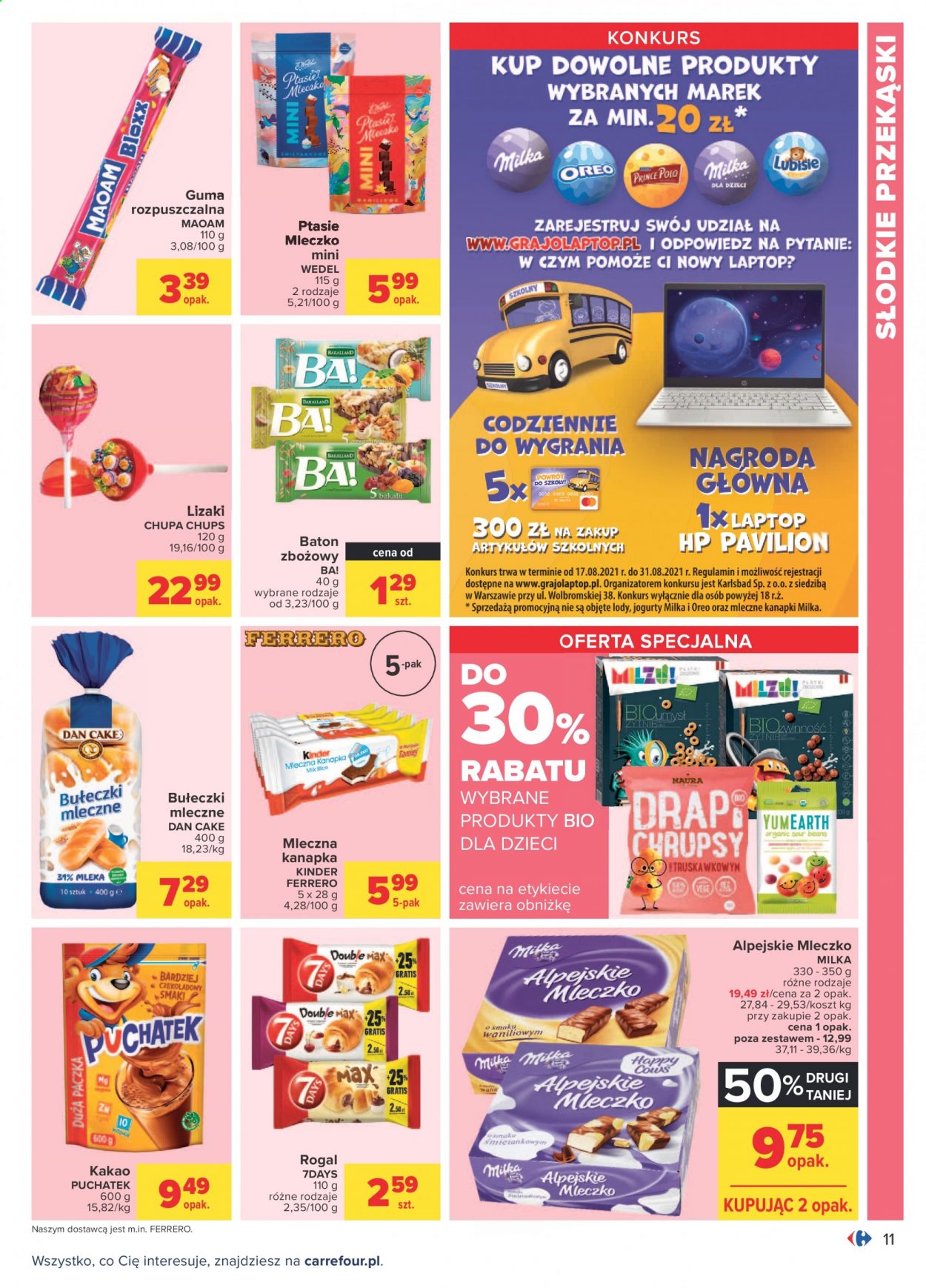 Gazetka Carrefour - 24.08.2021 - 4.09.2021. Strona 11
