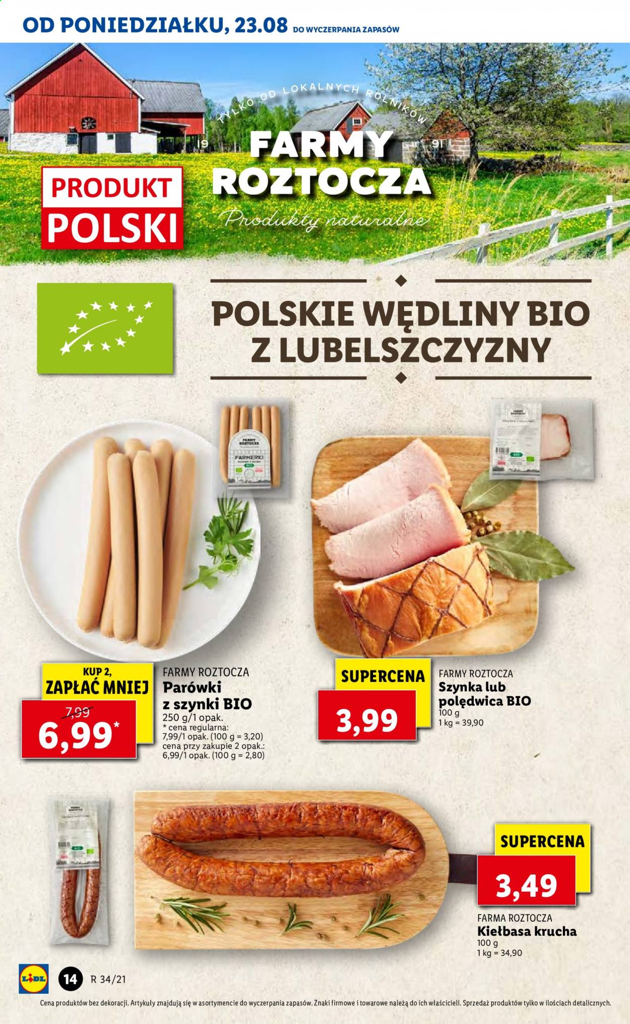 Gazetka Lidl - 23.08.2021 - 25.08.2021. Strona 14