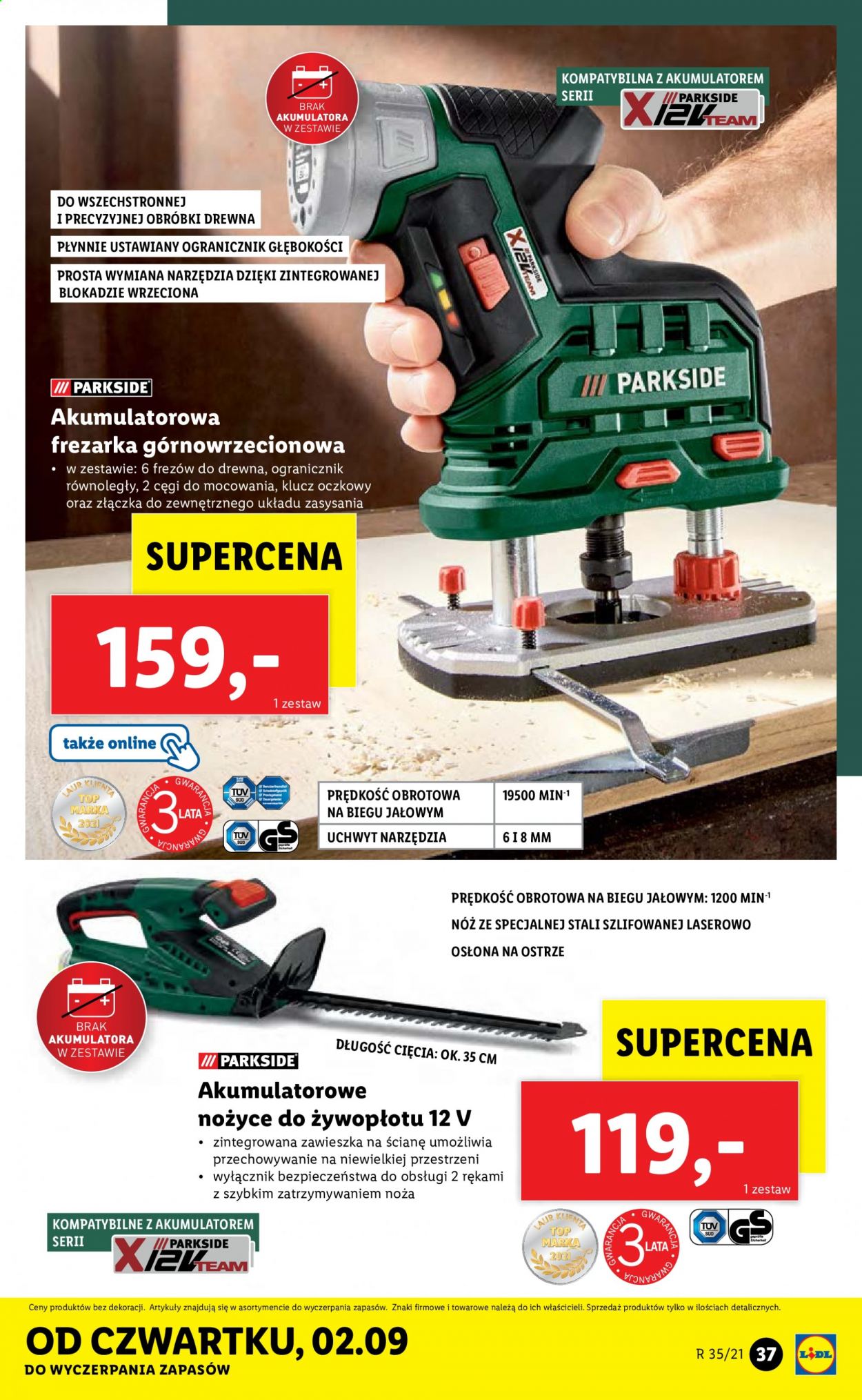 Gazetka Lidl - 30.08.2021 - 4.09.2021. Strona 37