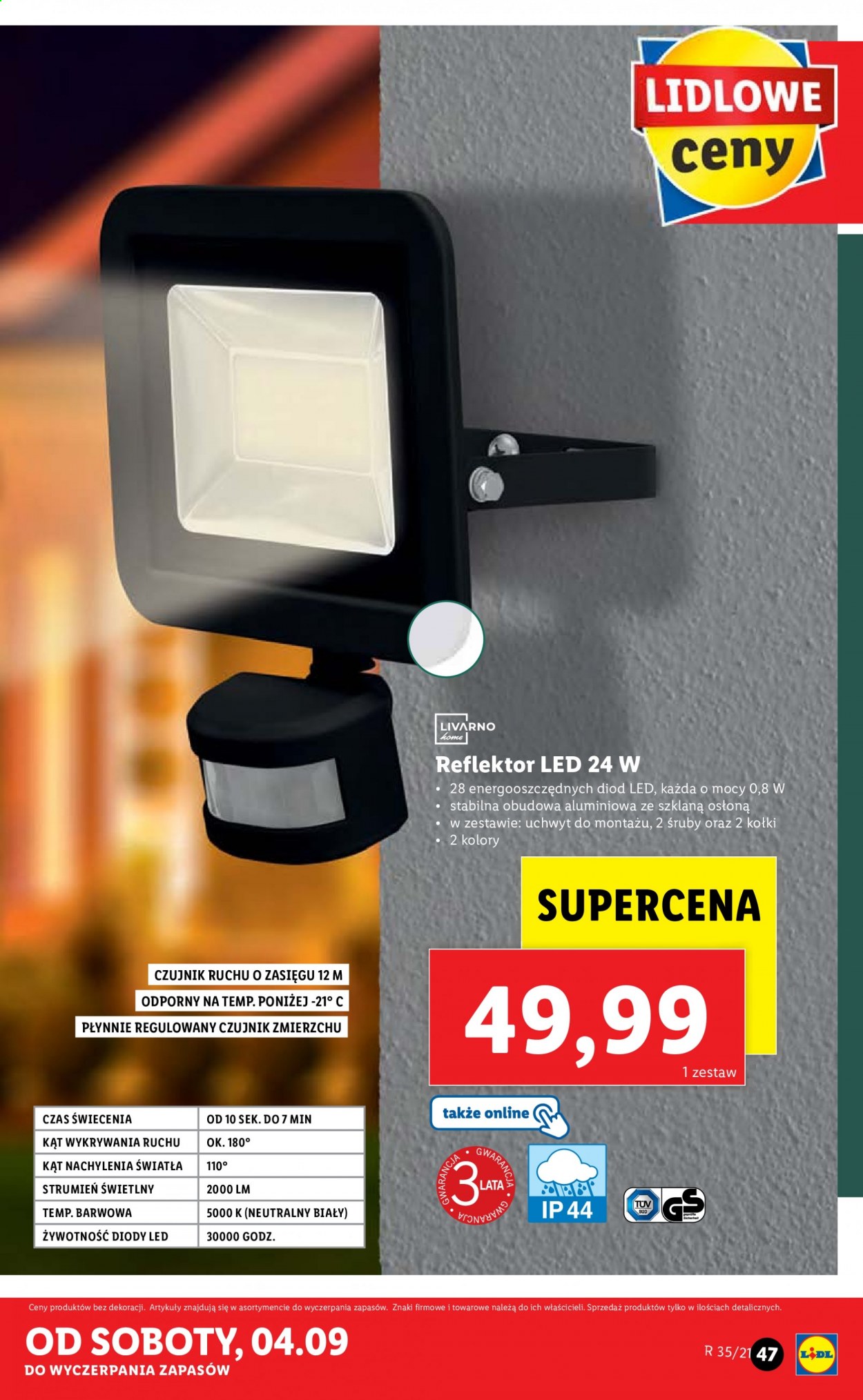 Gazetka Lidl - 30.08.2021 - 4.09.2021. Strona 47