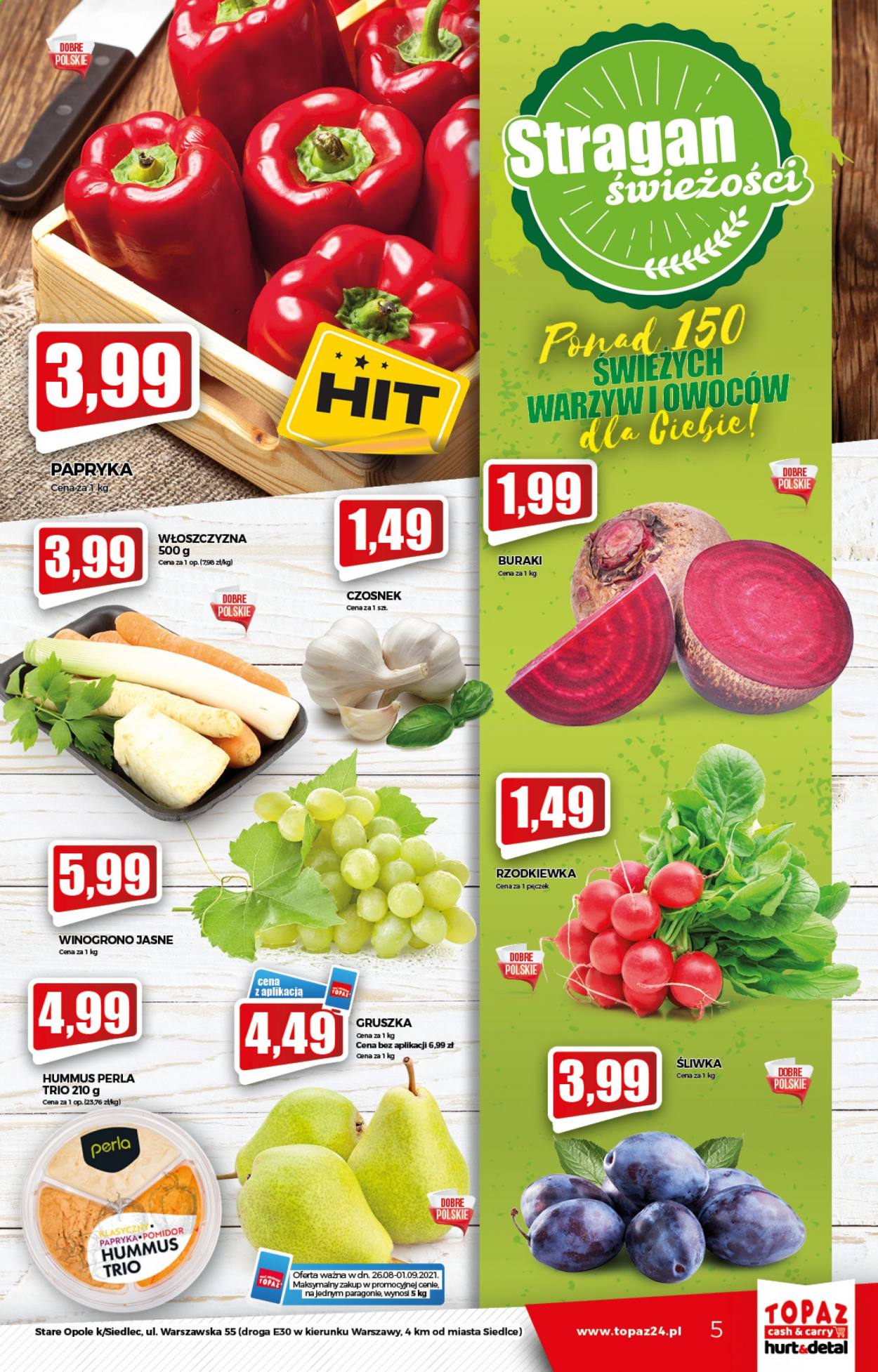 Leták Topaz Cash&Carry - 26.8.2021 - 1.9.2021. Strana 5