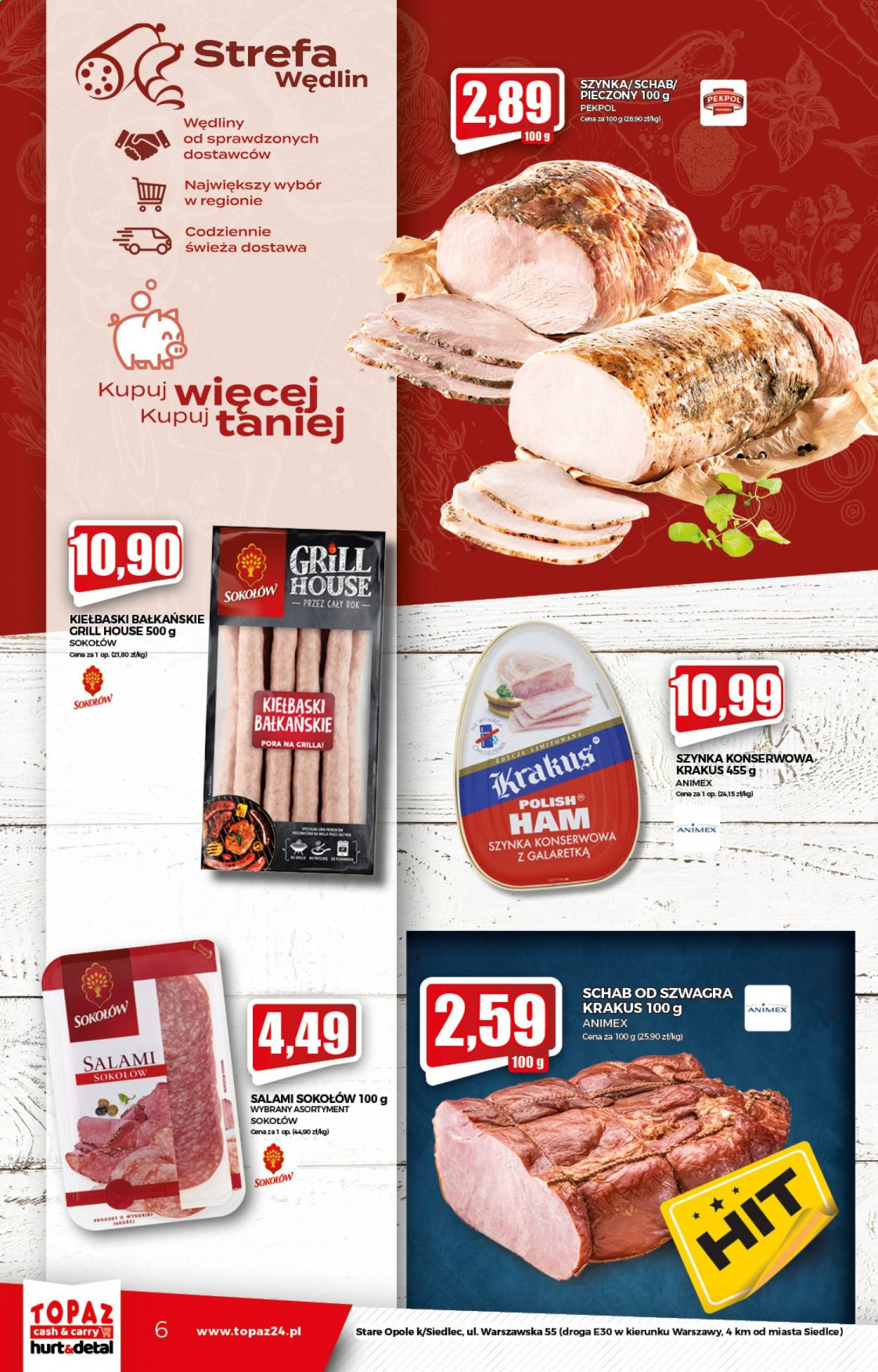 Leták Topaz Cash&Carry - 26.8.2021 - 1.9.2021. Strana 6