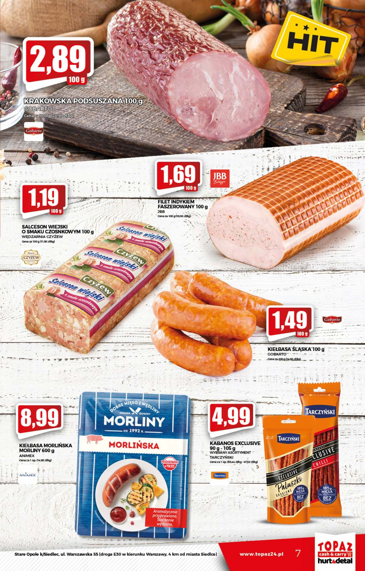 Leták Topaz Cash&Carry - 26.8.2021 - 1.9.2021. Strana 7