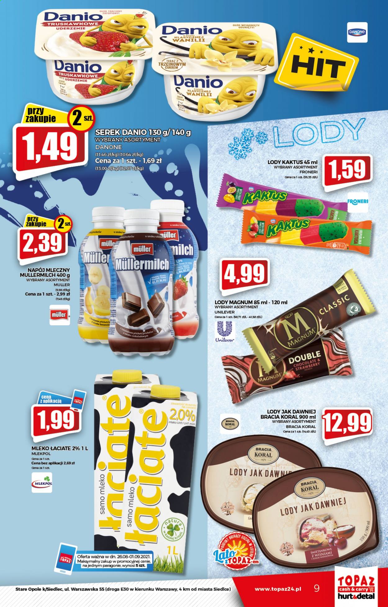 Leták Topaz Cash&Carry - 26.8.2021 - 1.9.2021. Strana 9