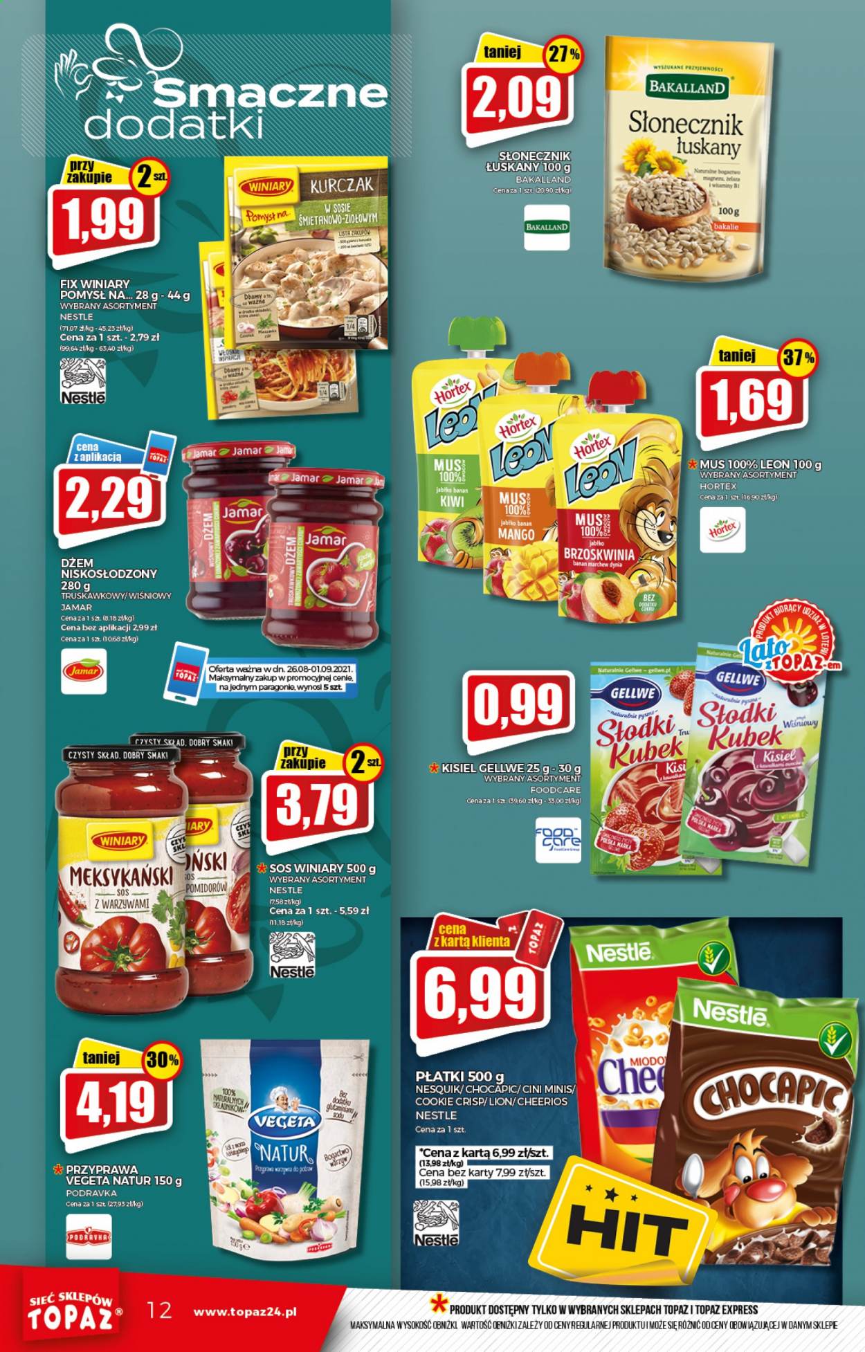 Gazetka Topaz - 26.08.2021 - 1.09.2021. Strona 12