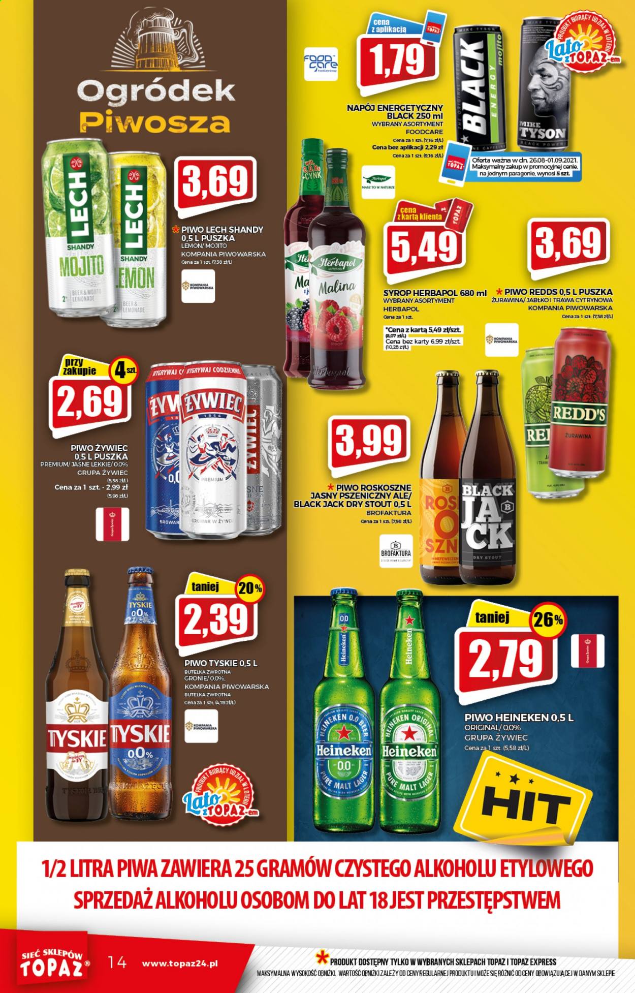 Gazetka Topaz - 26.08.2021 - 1.09.2021. Strona 14