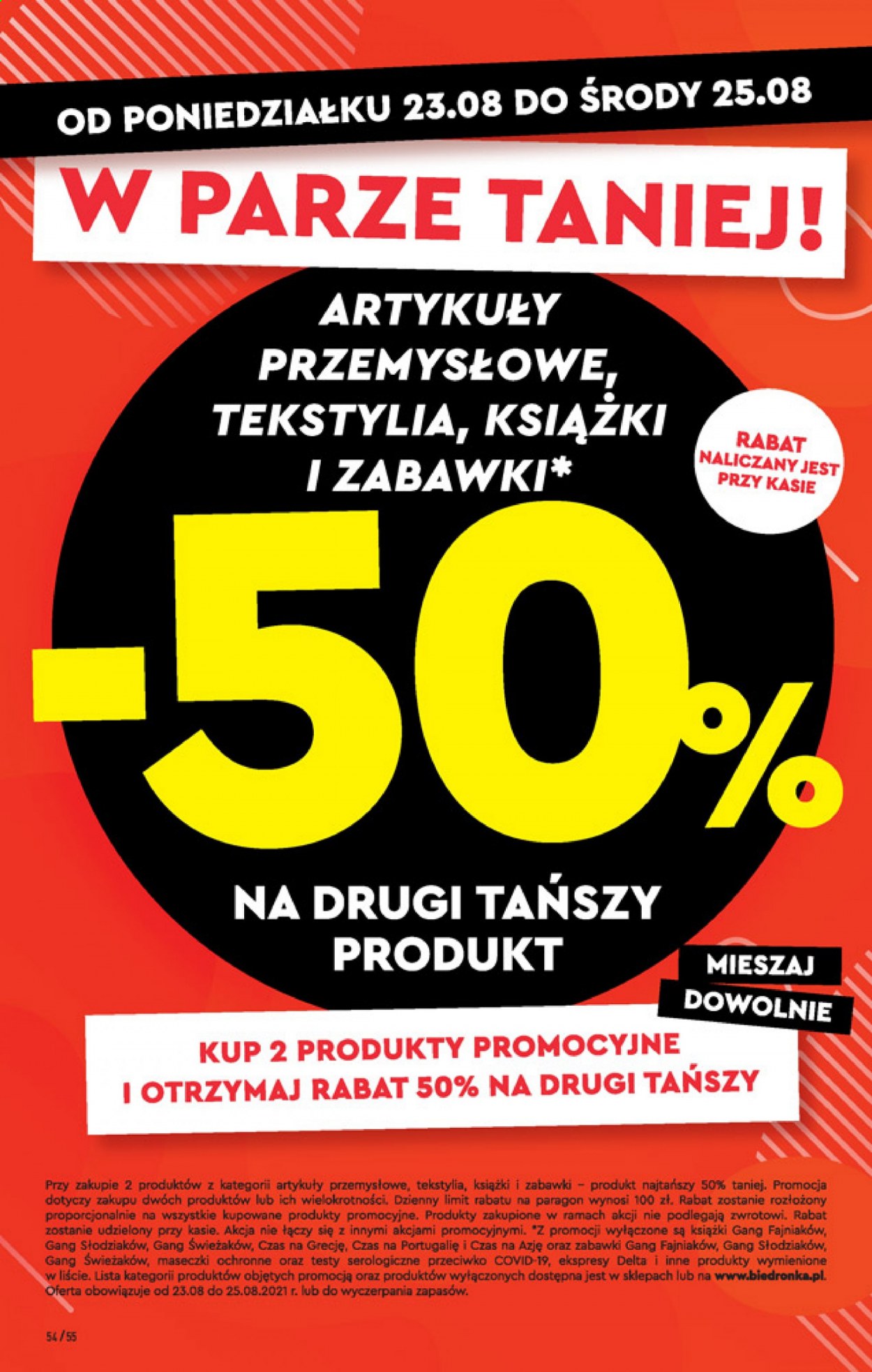 Gazetka Biedronka - 23.08.2021 - 29.08.2021. Strona 54