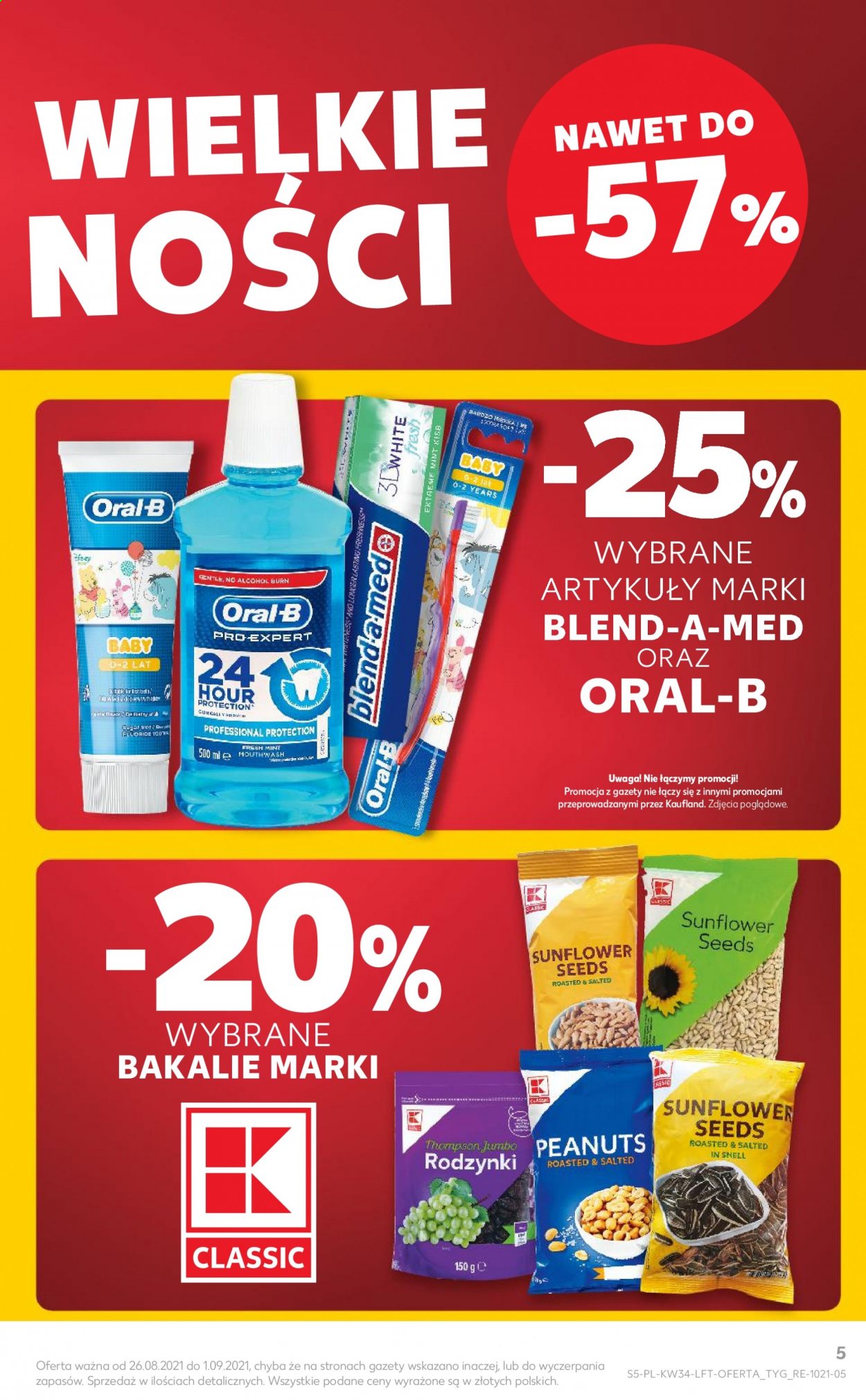 Gazetka Kaufland - 26.08.2021 - 1.09.2021. Strona 5