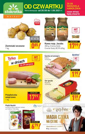 Gazetka Stokrotka Market - 26.8.2021 - 1.9.2021.