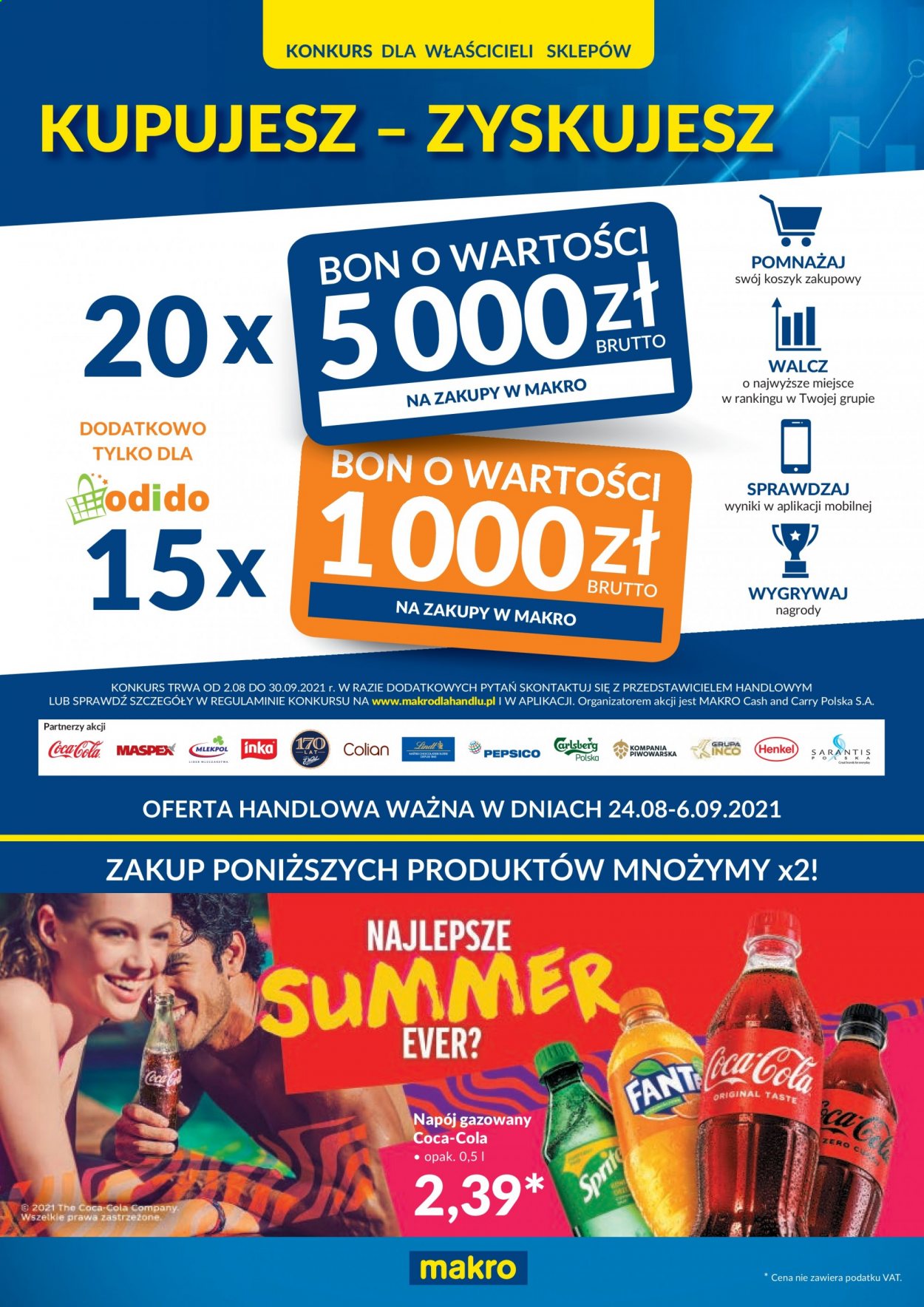Gazetka Makro - 24.08.2021 - 6.09.2021. Strona 1