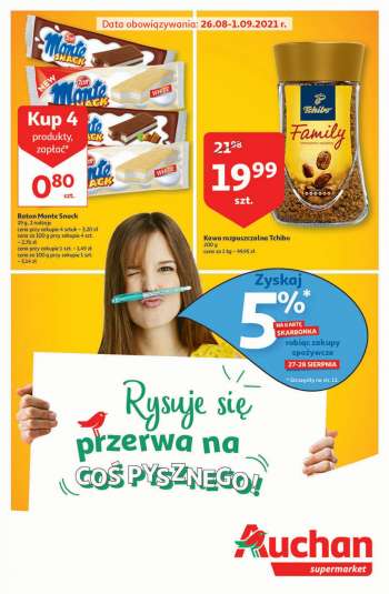 Gazetka Auchan - 26.8.2021 - 1.9.2021.