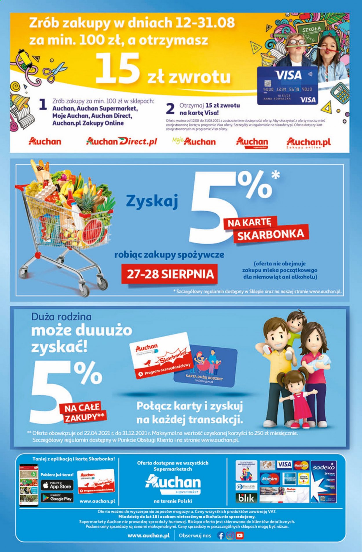 Gazetka Auchan - 26.08.2021 - 1.09.2021. Strona 12