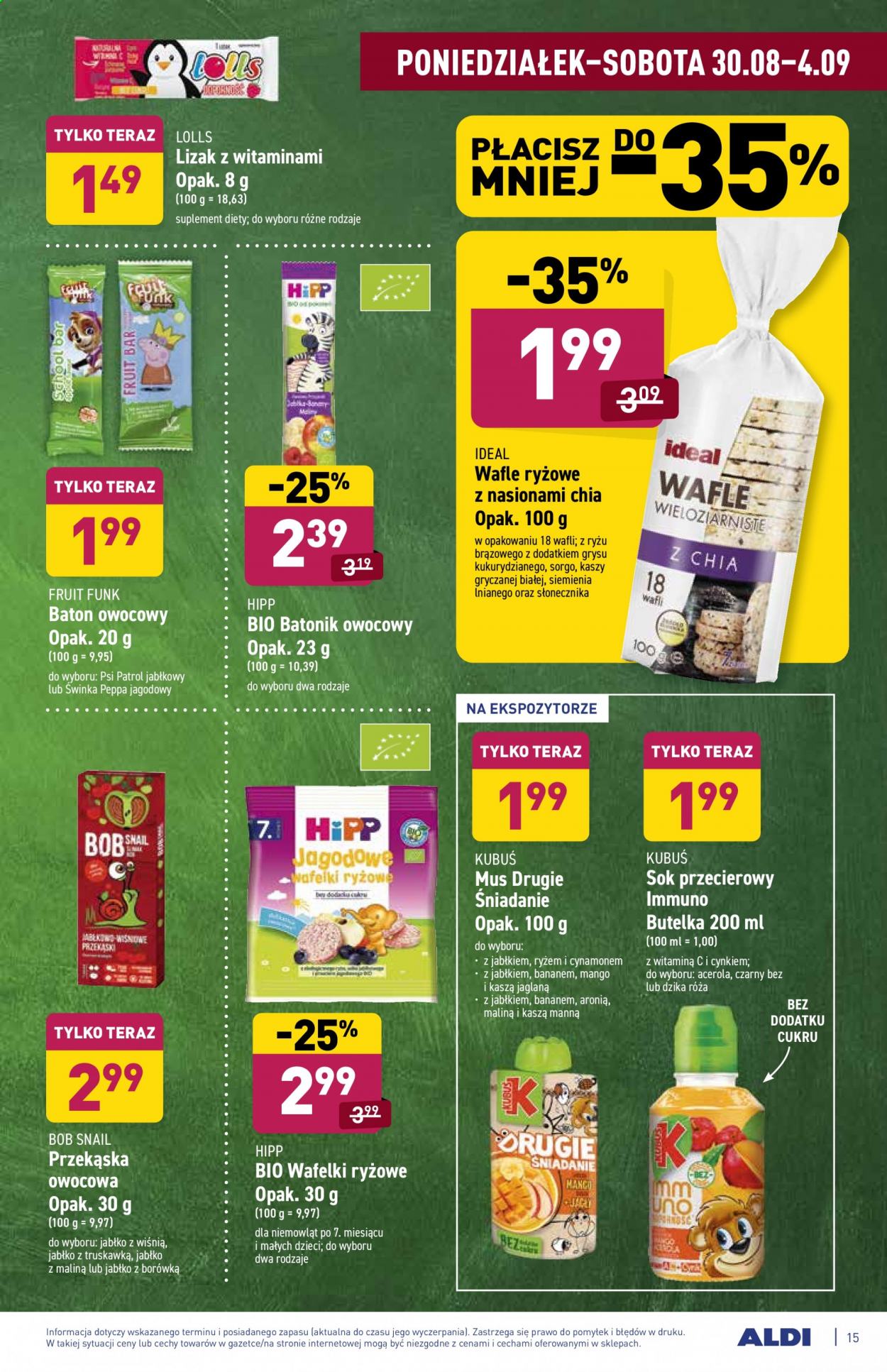 Gazetka ALDI - 30.08.2021 - 4.09.2021. Strona 15