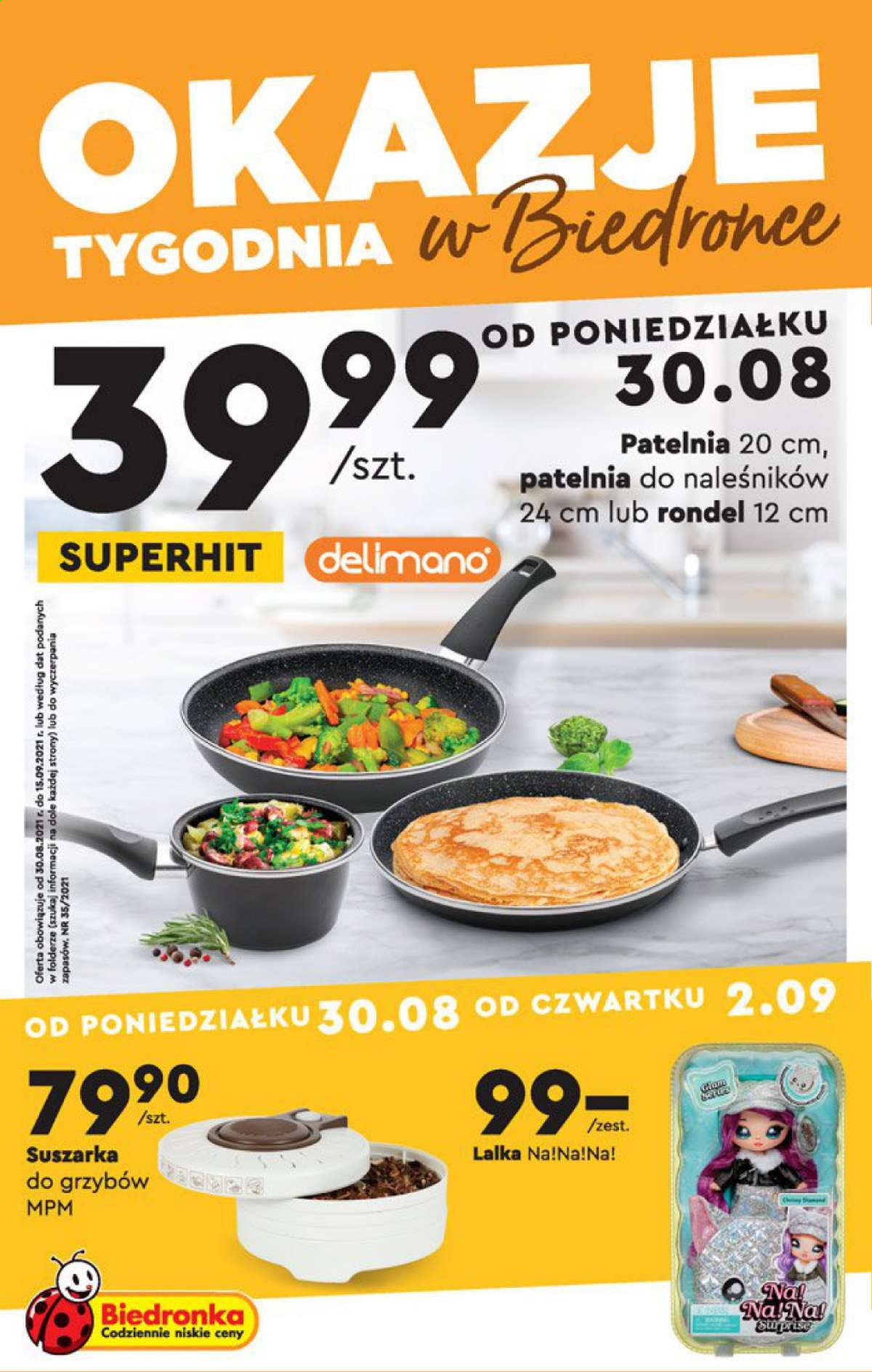 Gazetka Biedronka - 30.08.2021 - 15.09.2021. Strona 1
