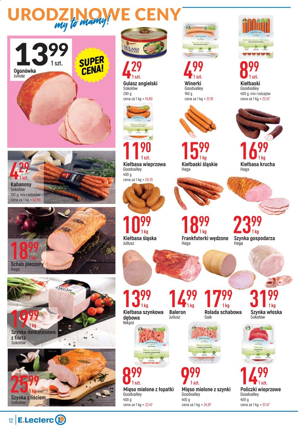 Gazetka E.Leclerc - 31.08.2021 - 11.09.2021. Strona 12