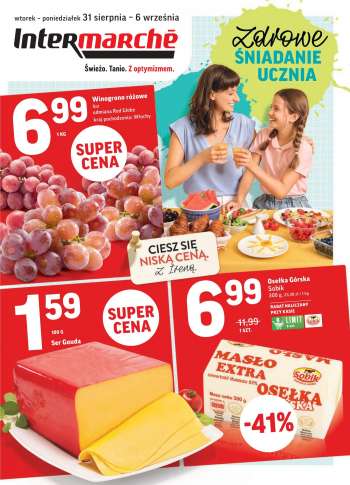 Gazetka Intermarché - 31.8.2021 - 6.9.2021.