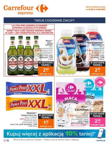 Gazetka Carrefour Express - 31.8.2021 - 6.9.2021.
