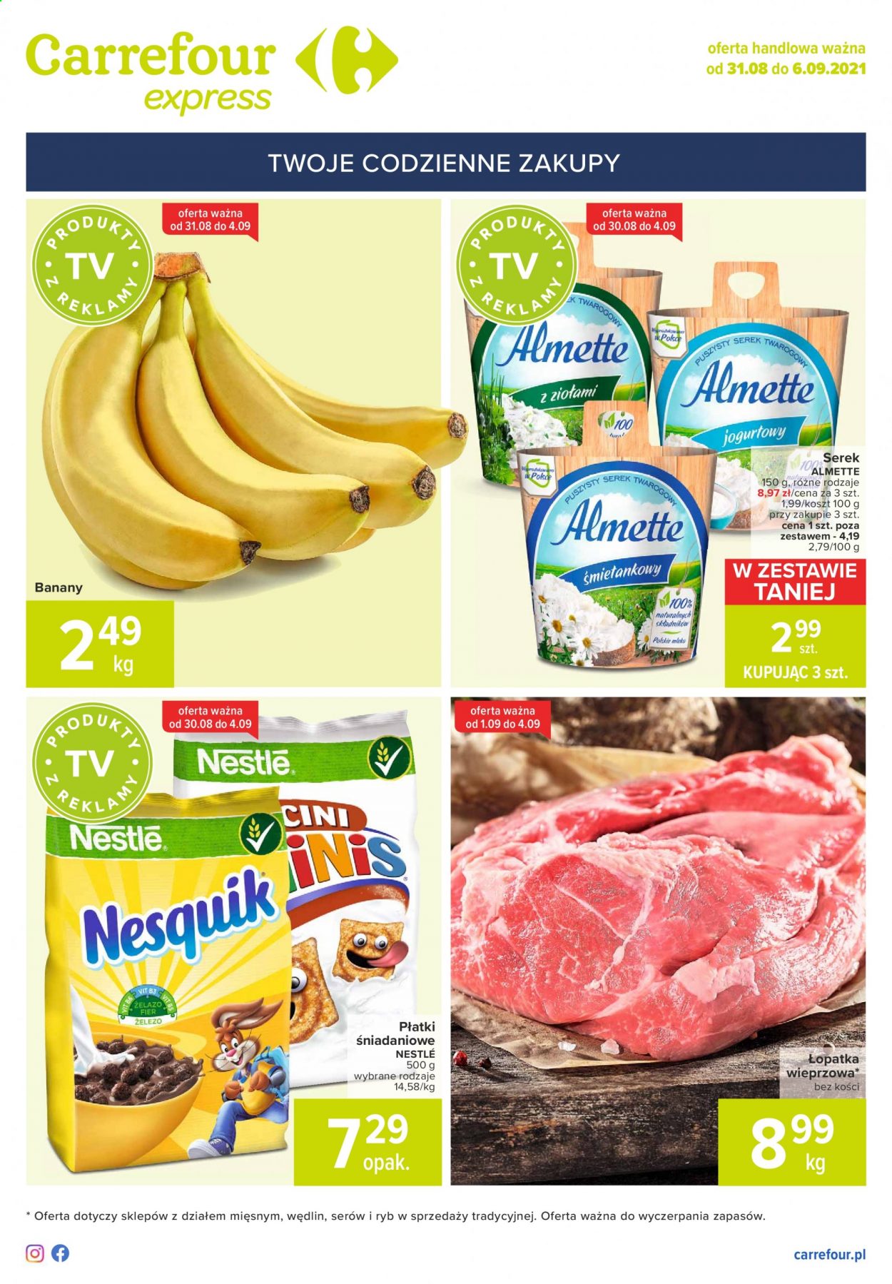 Gazetka Carrefour Express - 31.08.2021 - 6.09.2021. Strona 1