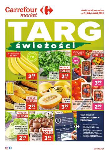 Gazetka Carrefour Market - 31.8.2021 - 6.9.2021.