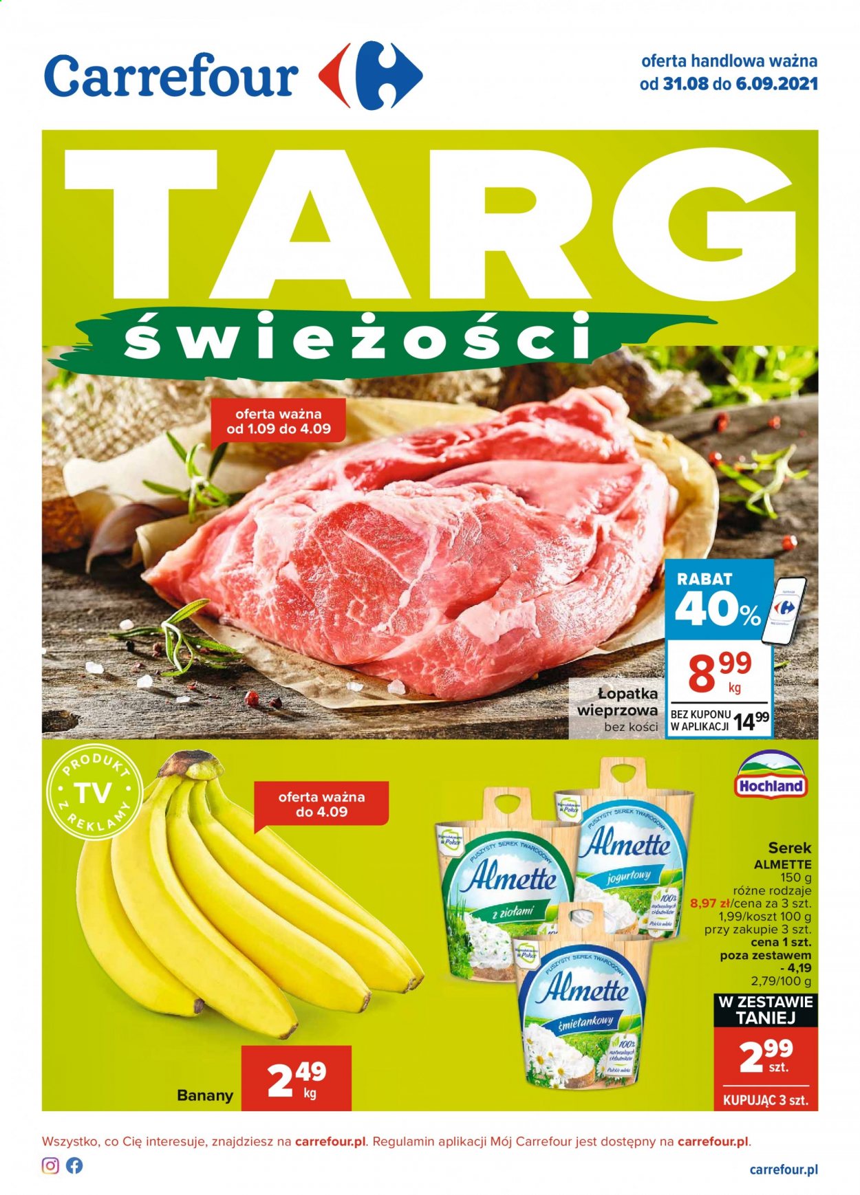 Gazetka Carrefour - 31.08.2021 - 6.09.2021. Strona 1