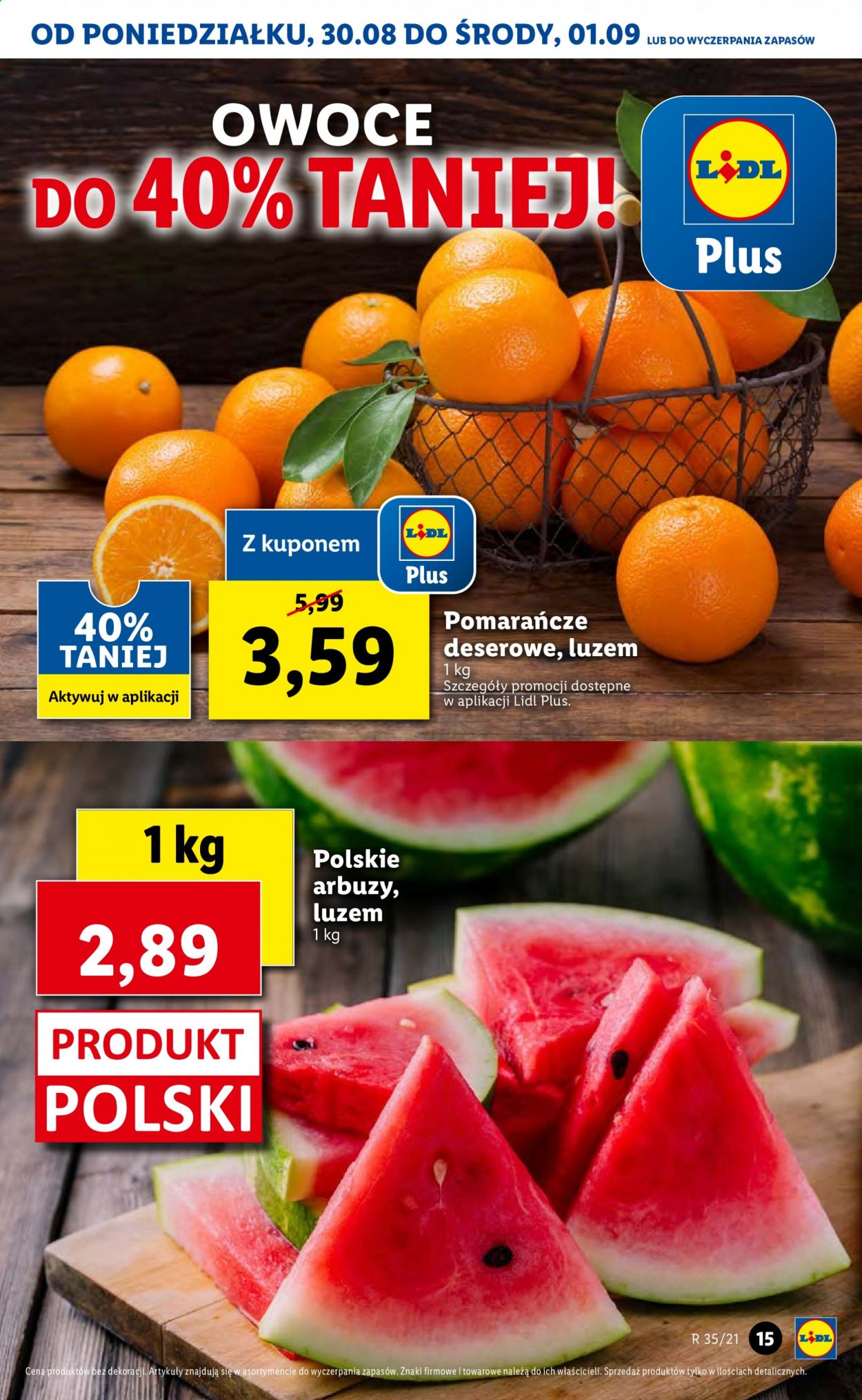 Gazetka Lidl - 30.08.2021 - 1.09.2021. Strona 15