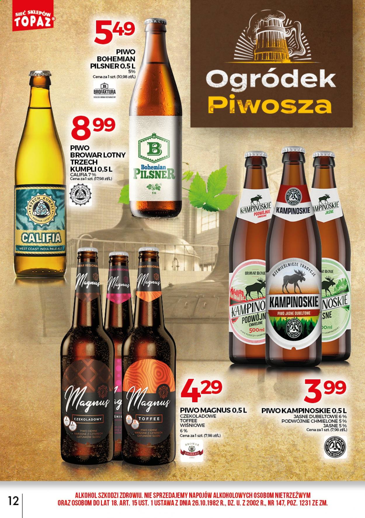 Gazetka Topaz - 1.09.2021 - 30.09.2021. Strona 12
