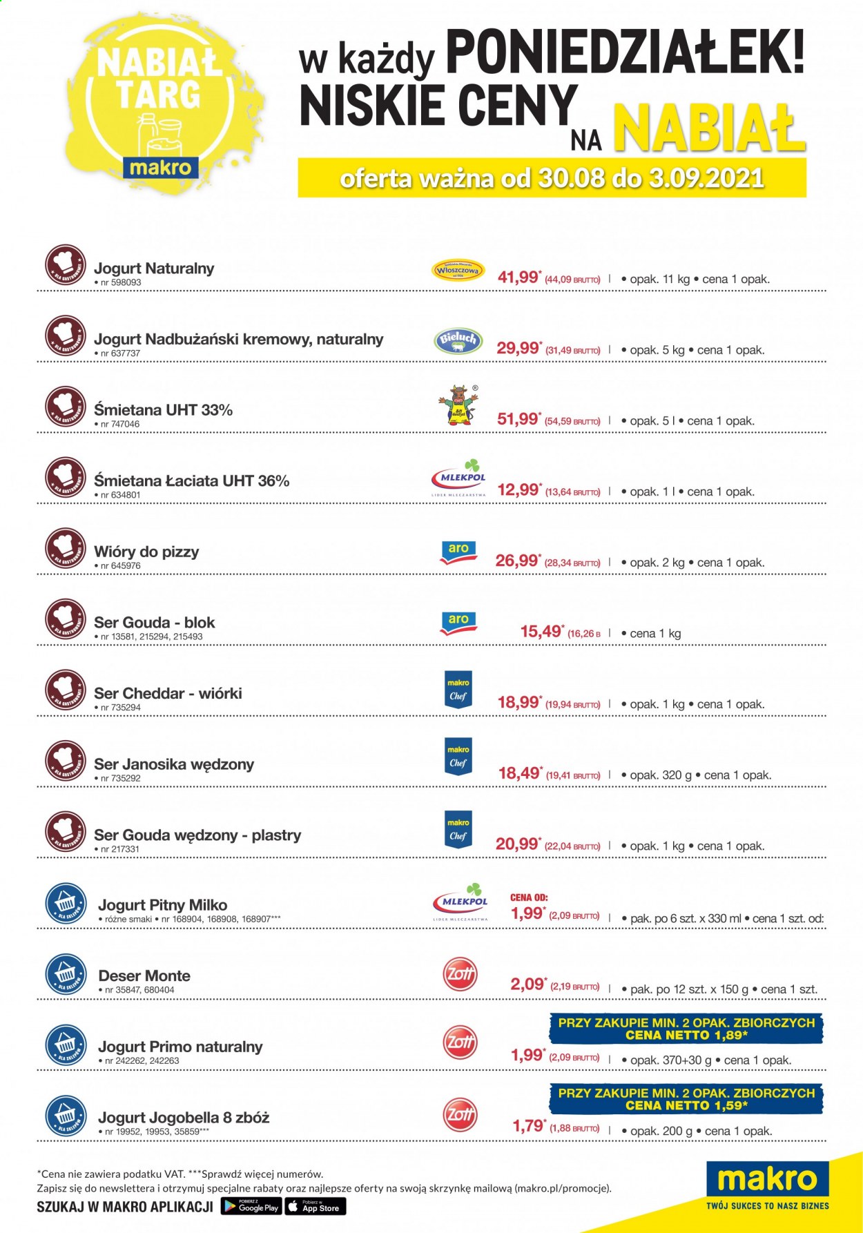 Gazetka Makro - 30.08.2021 - 3.09.2021. Strona 1