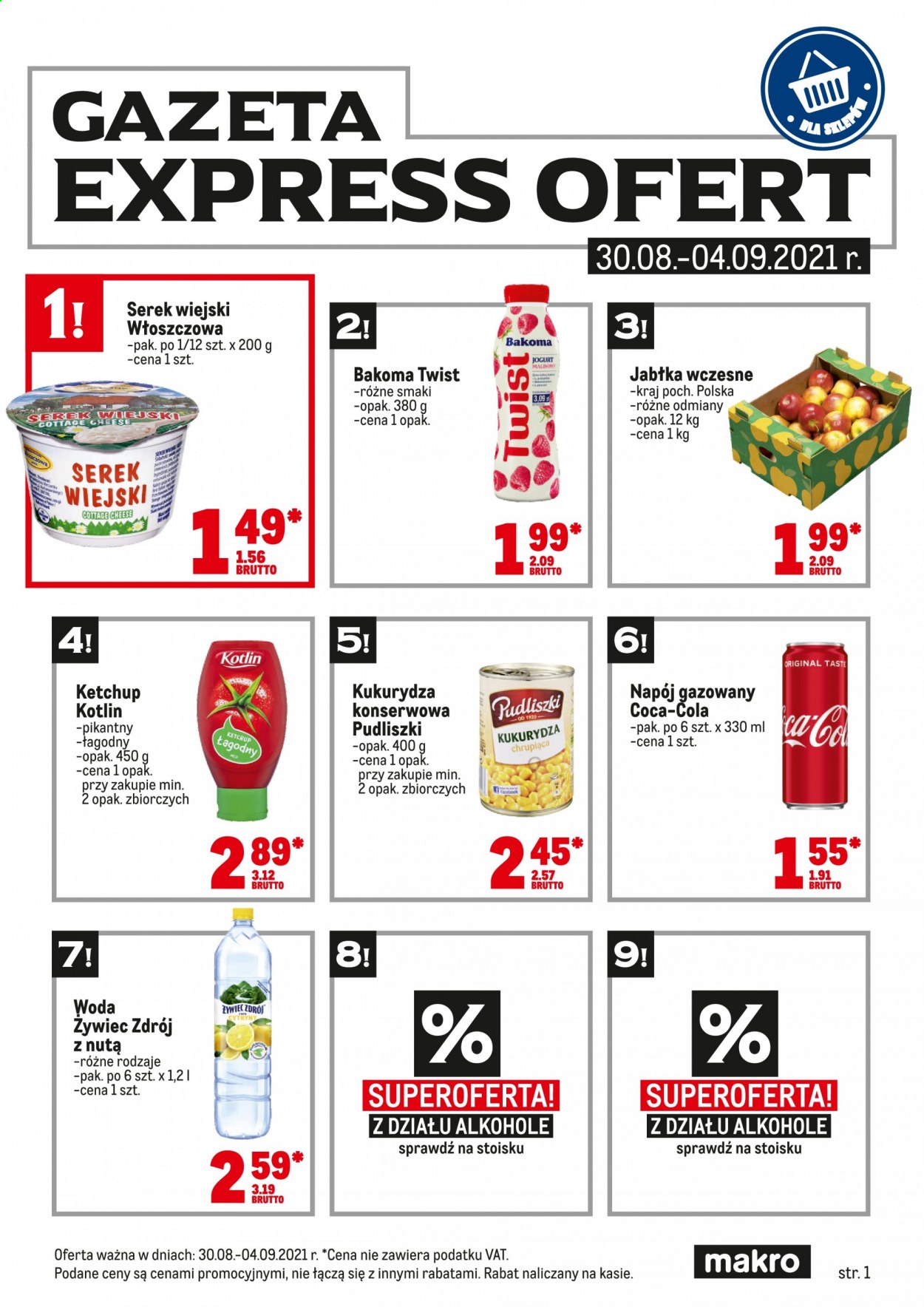 Gazetka Makro - 30.08.2021 - 4.09.2021. Strona 1