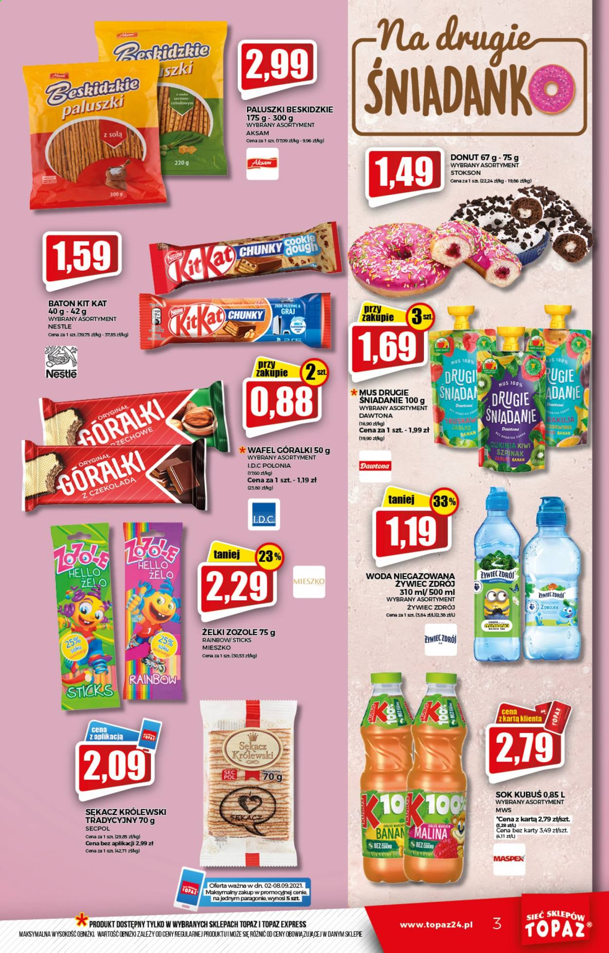 Gazetka Topaz - 2.09.2021 - 8.09.2021. Strona 3