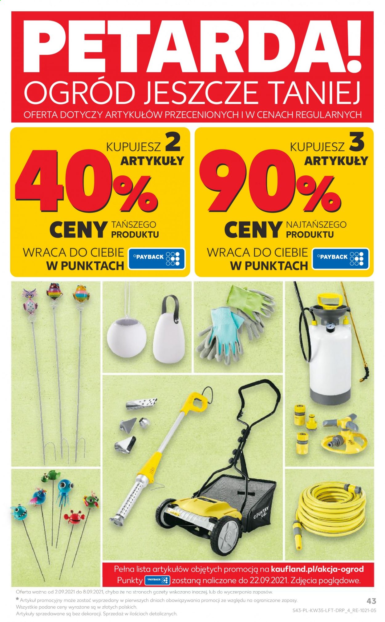 Gazetka Kaufland - 2.09.2021 - 8.09.2021. Strona 43