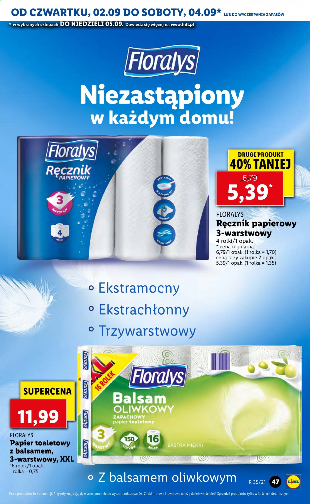 Gazetka Lidl - 2.09.2021 - 5.09.2021. Strona 47