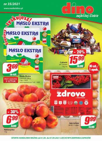 Gazetka Dino - 1.9.2021 - 7.9.2021.