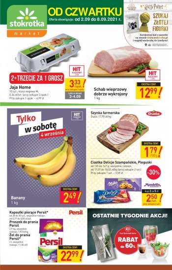 Gazetka Stokrotka Market - 2.9.2021 - 8.9.2021.