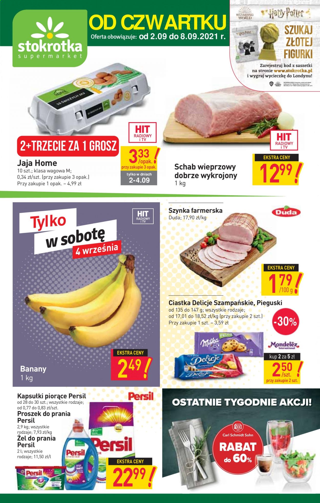 Gazetka Stokrotka Supermarket - 2.09.2021 - 8.09.2021. Strona 1