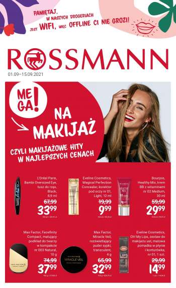 Gazetka Rossmann - 1.9.2021 - 15.9.2021.
