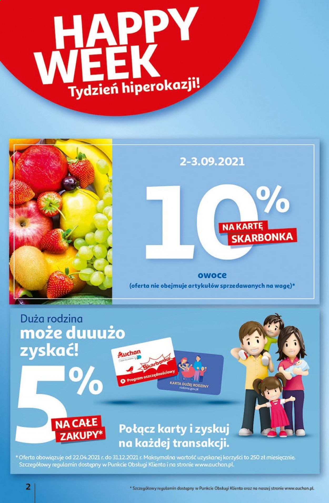 Gazetka Auchan - 2.09.2021 - 8.09.2021. Strona 2